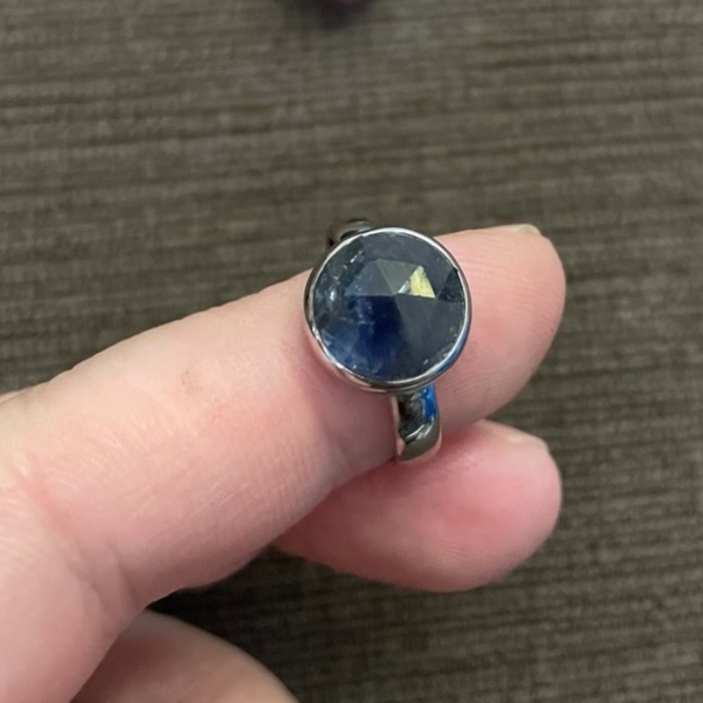 Blue Sapphire Gemstone Ring